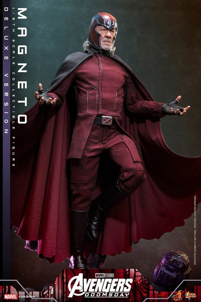 Avengers: Doomsday Movie Masterpiece Action Figure 1/6 Magneto (Deluxe Version) 30 cm [15]
