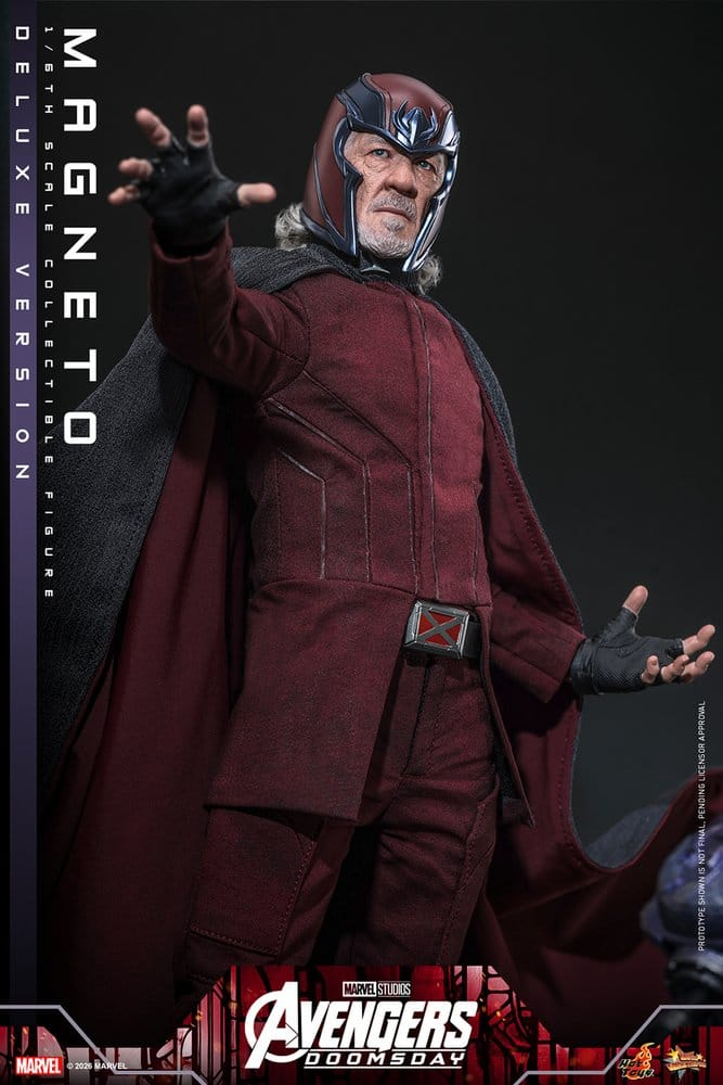 Avengers: Doomsday Movie Masterpiece Action Figure 1/6 Magneto (Deluxe Version) 30 cm [12]
