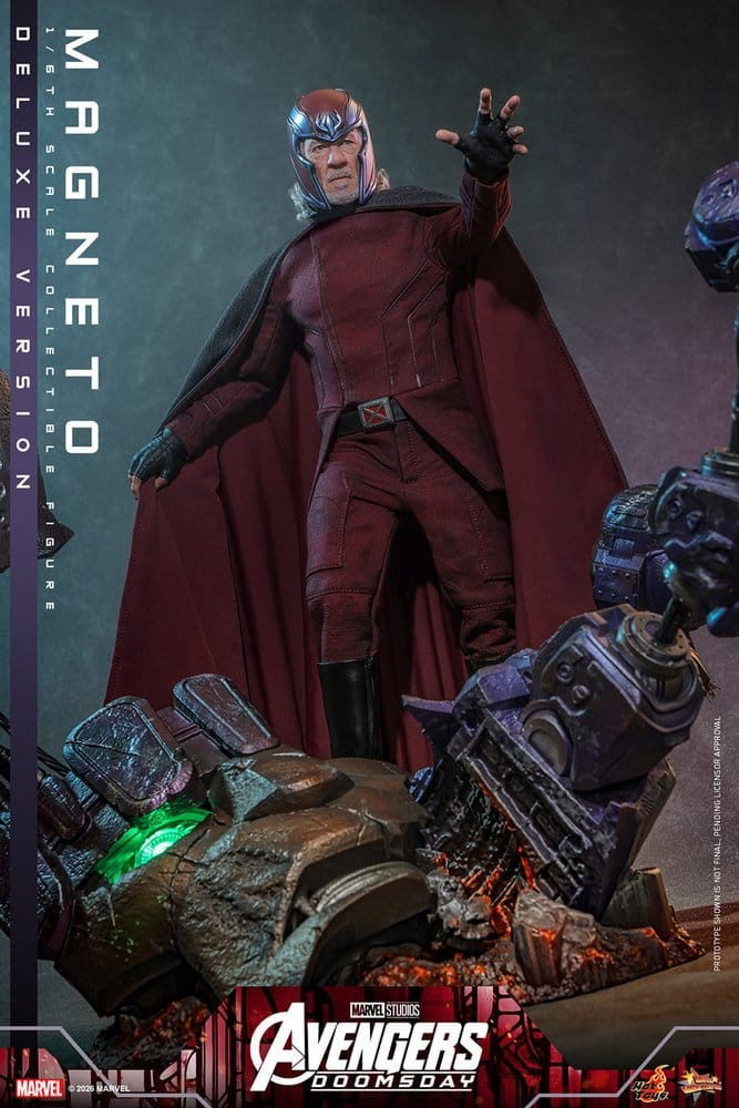 Avengers: Doomsday Movie Masterpiece Action Figure 1/6 Magneto (Deluxe Version) 30 cm [17]