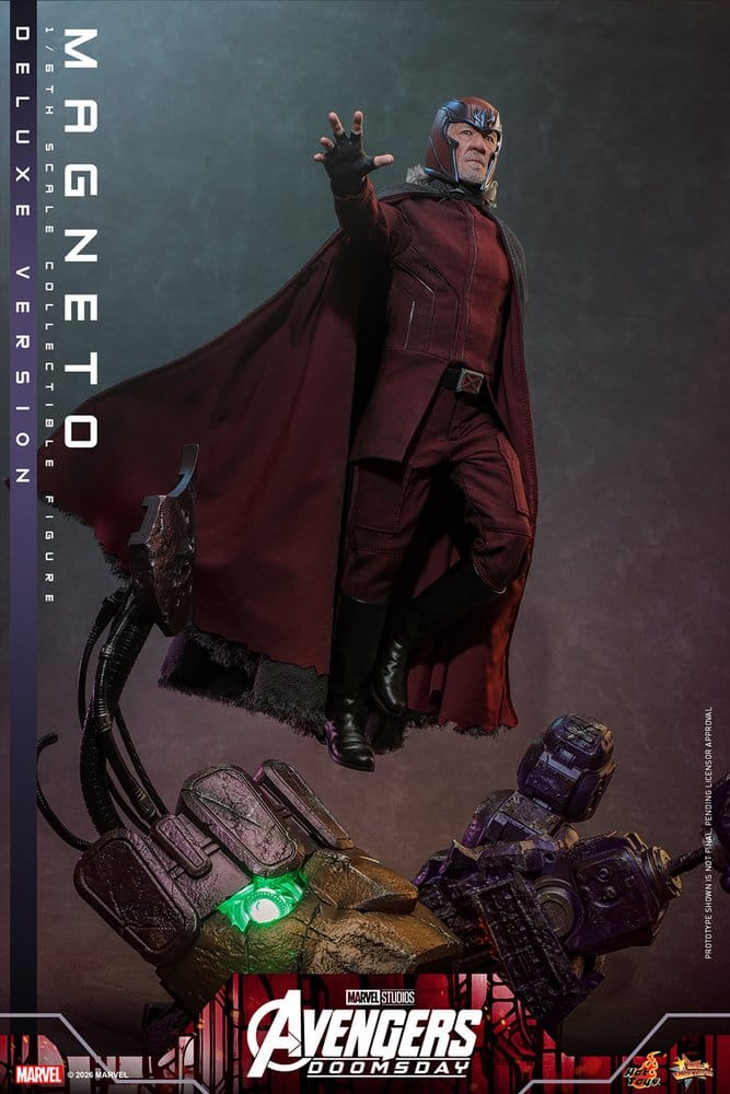 Avengers: Doomsday Movie Masterpiece Action Figure 1/6 Magneto (Deluxe Version) 30 cm [16]