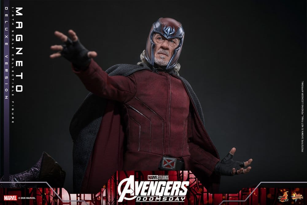 Avengers: Doomsday Movie Masterpiece Action Figure 1/6 Magneto (Deluxe Version) 30 cm [7]