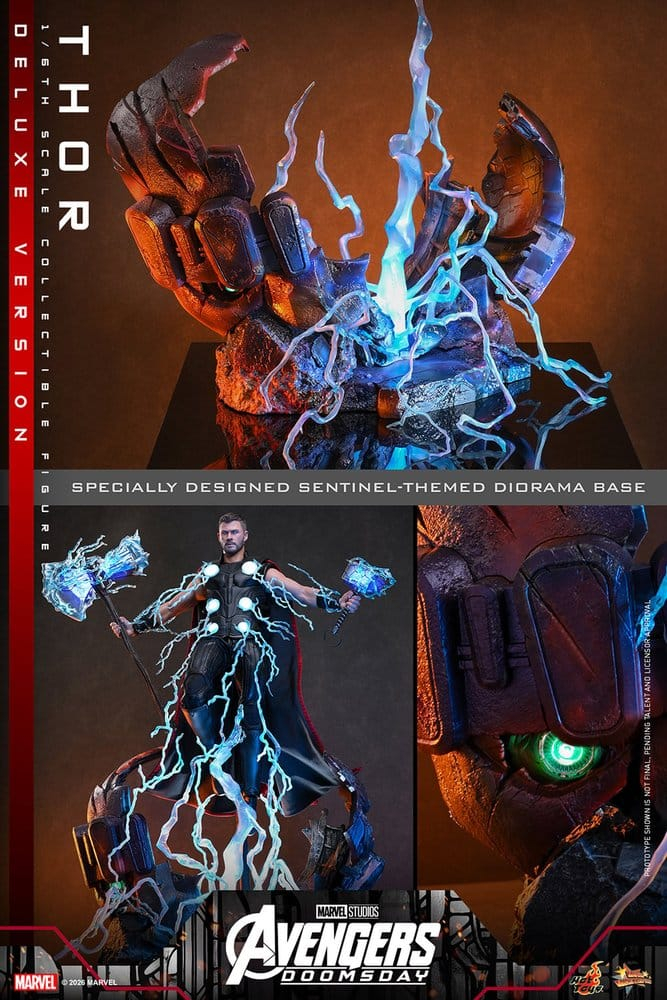 Avengers: Doomsday Movie Masterpiece Action Figure 1/6 Thor (Deluxe Version) 32 cm [18]