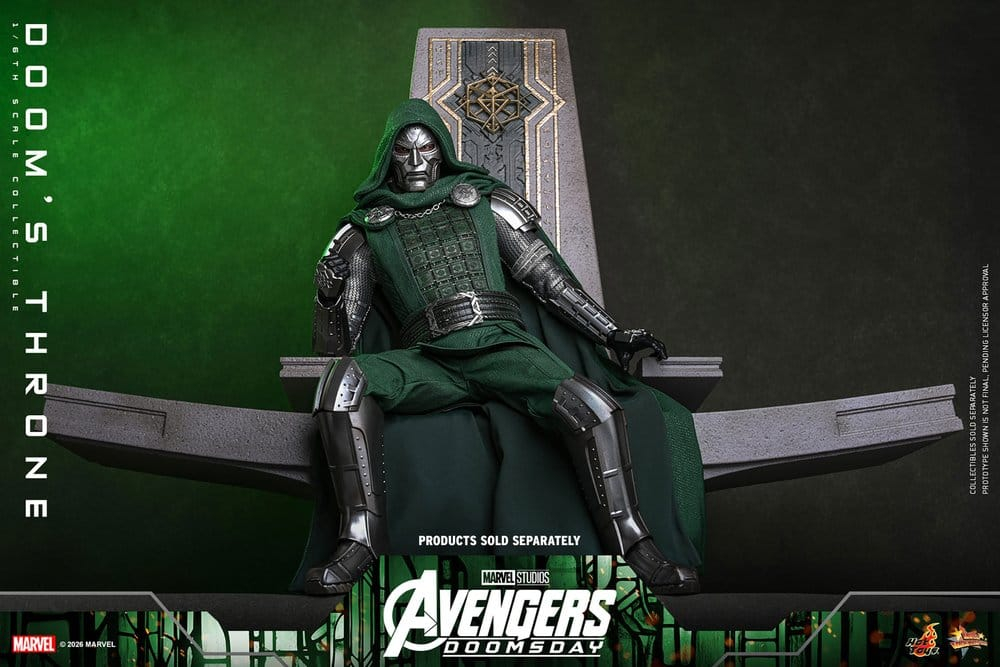 Avengers: Doomsday Movie Masterpiece Action Figure Accessory 1/6 Doom's Throne 33 cm [5]