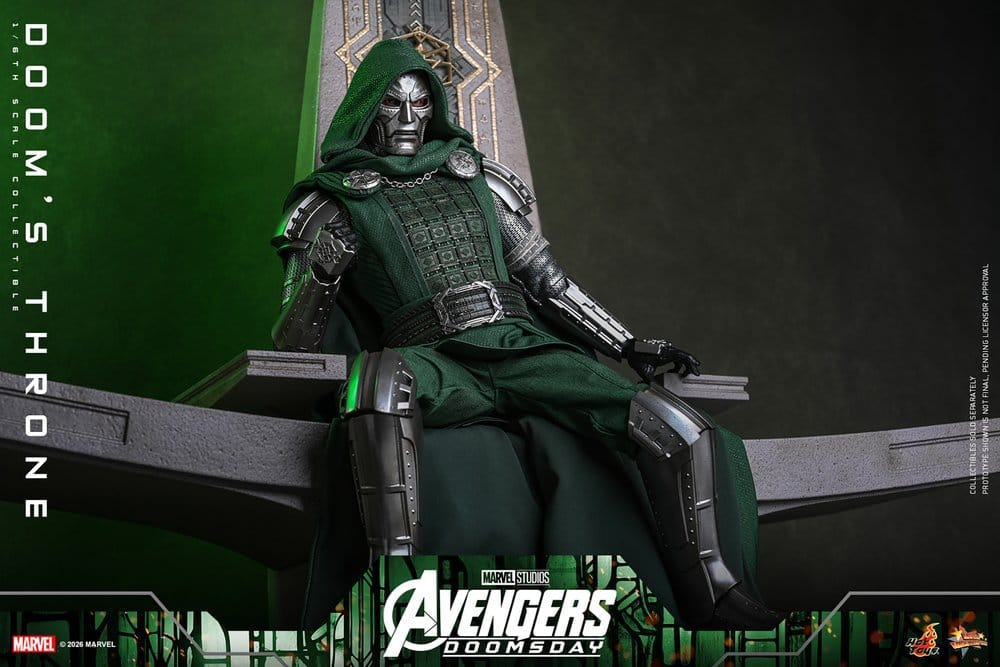 Avengers: Doomsday Movie Masterpiece Action Figure Accessory 1/6 Doom's Throne 33 cm [7]