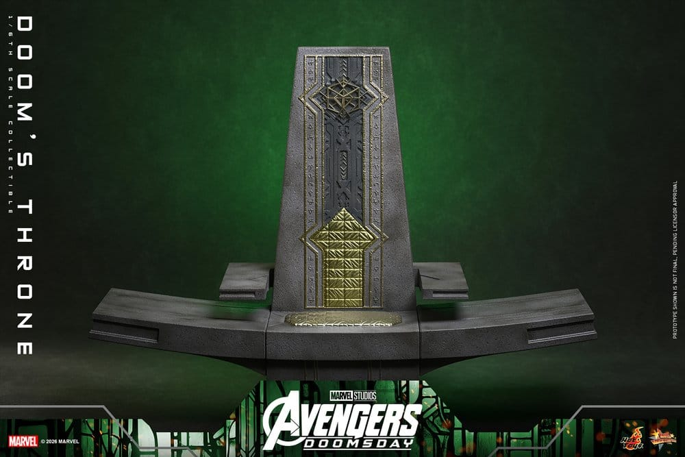 Avengers: Doomsday Movie Masterpiece Action Figure Accessory 1/6 Doom's Throne 33 cm [9]