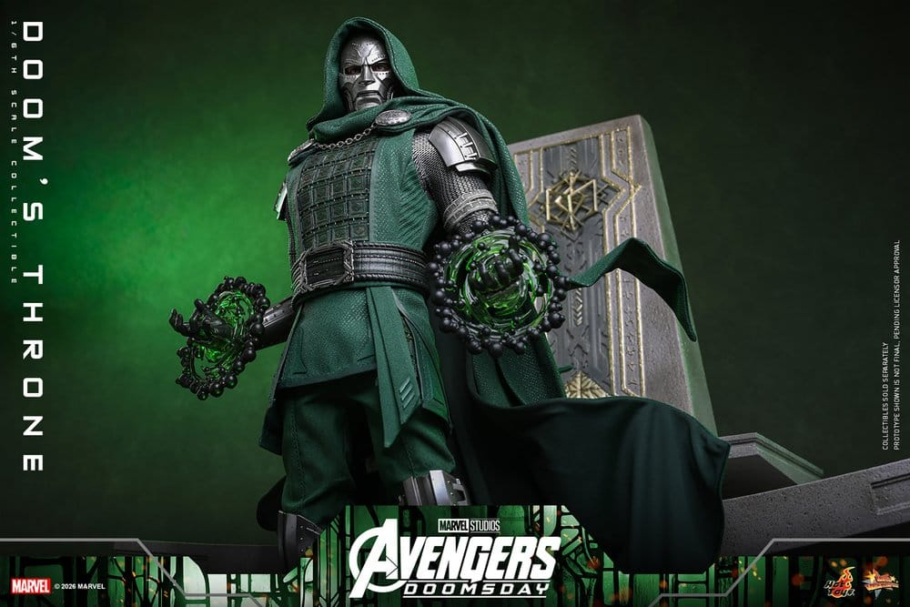 Avengers: Doomsday Movie Masterpiece Action Figure Accessory 1/6 Doom's Throne 33 cm [8]