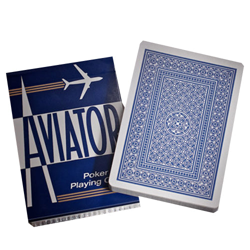 Aviator – Standard Poker Playing Cards (Red / Blue) [3]