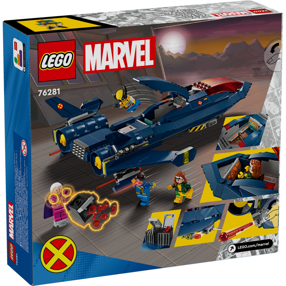LEGO Marvel Avionul X-Jet al X-Men 76281 [3]