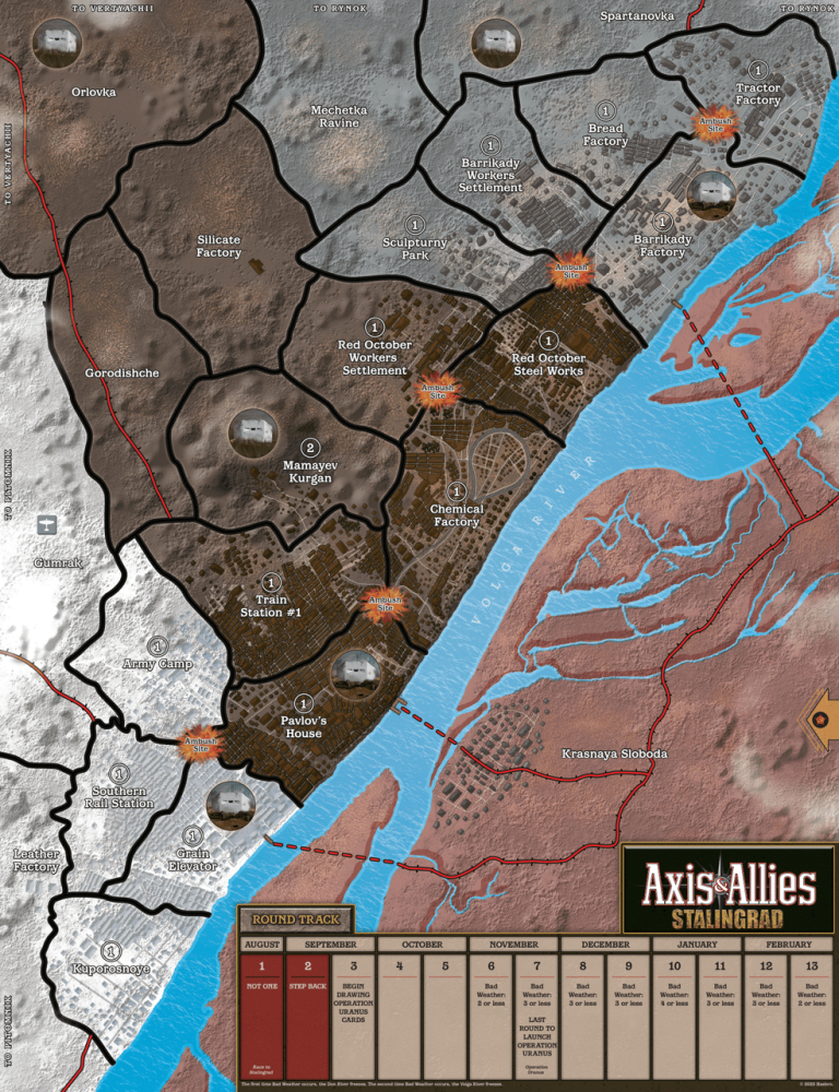 Axis & Allies: Stalingrad – Joc de strategie pentru 2 jucatori, engleza [4]
