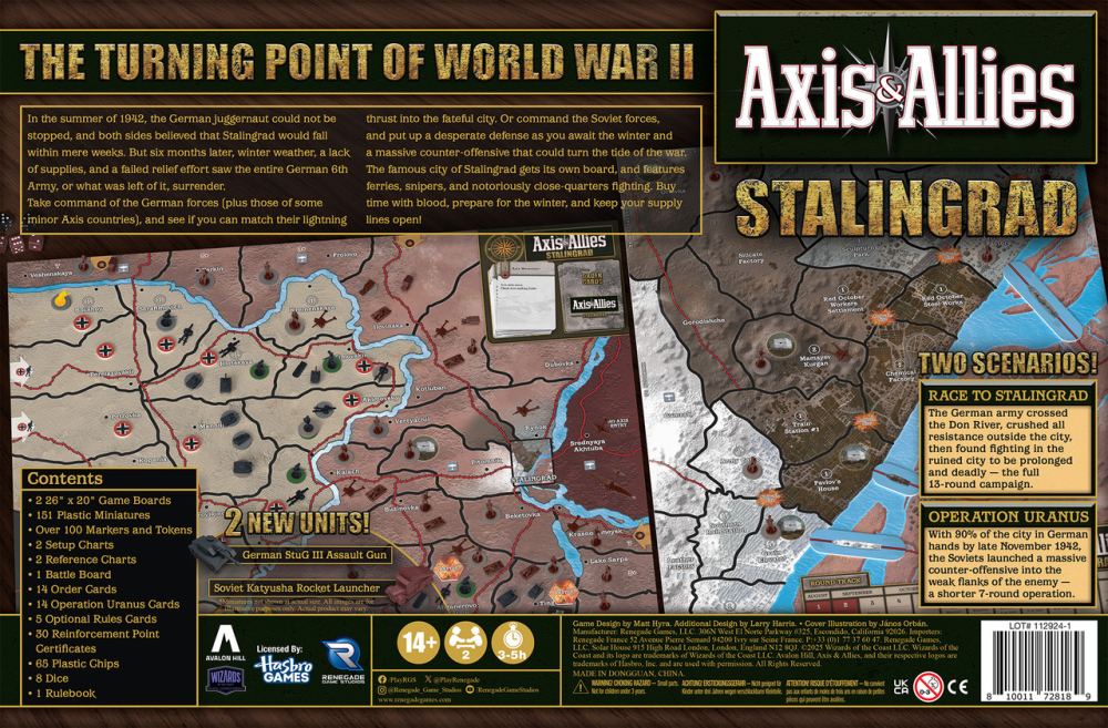 Axis & Allies: Stalingrad – Joc de strategie pentru 2 jucatori, engleza [2]