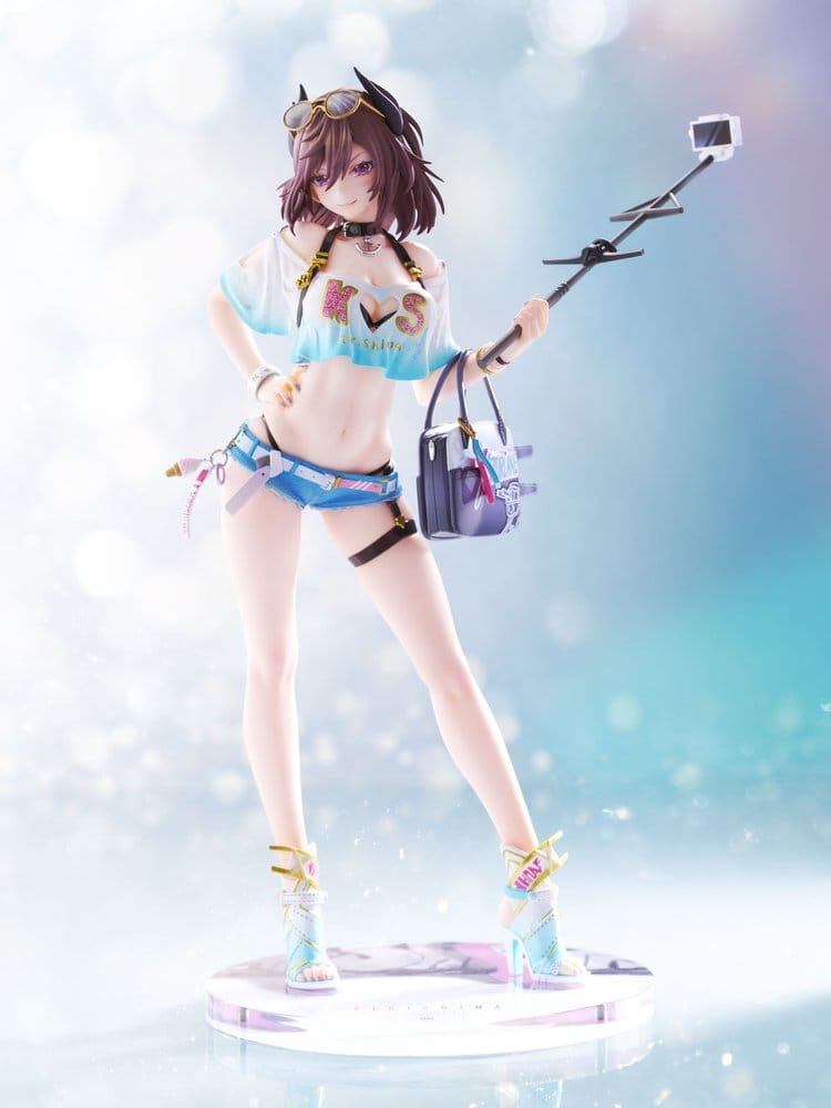 Azur Lane PVC Figure 1/7 Kirishima Bravely Summer TF edition 28 cm [11]