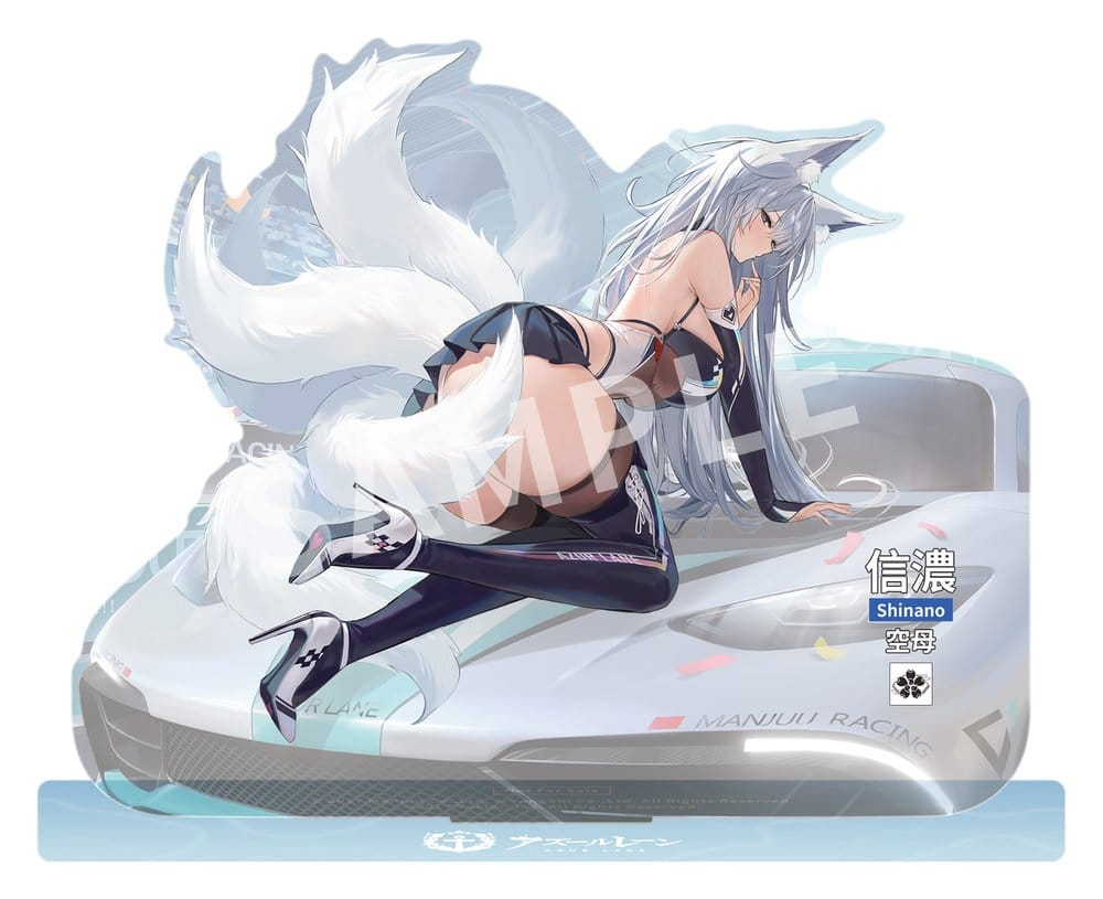 Azur Lane PVC Figure 1/7 Shinano Moonlit Chrome Ver. Acrylic Special Edition w/Display 25 cm [24]