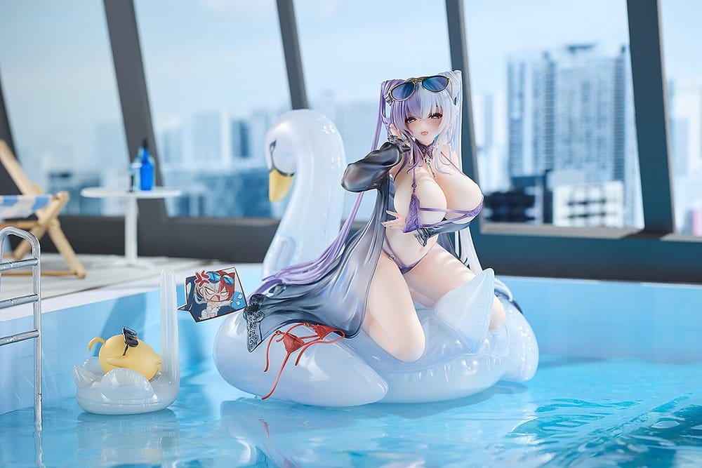 Azur Lane PVC Figure 1/7 Ying Swei Blue Waves, Limpid Summer Ver. 18 cm [3]