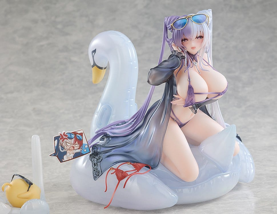 Azur Lane PVC Figure 1/7 Ying Swei Blue Waves, Limpid Summer Ver. 18 cm [9]