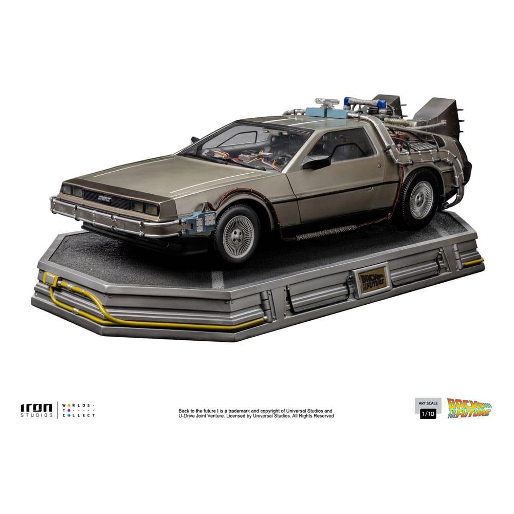 Back to the Future Art Scale Statue 1/10 DeLorean 53 cm [13]