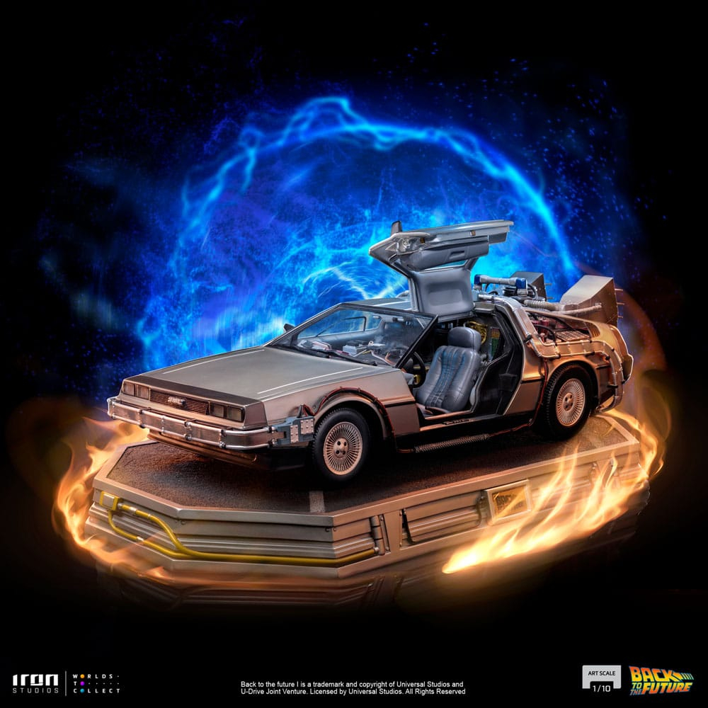 Back to the Future Art Scale Statue 1/10 DeLorean 53 cm [11]