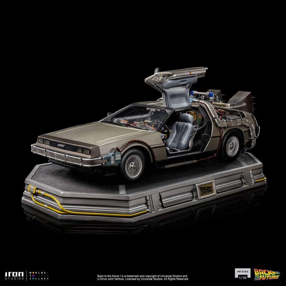 Back to the Future Art Scale Statue 1/10 DeLorean 53 cm [3]