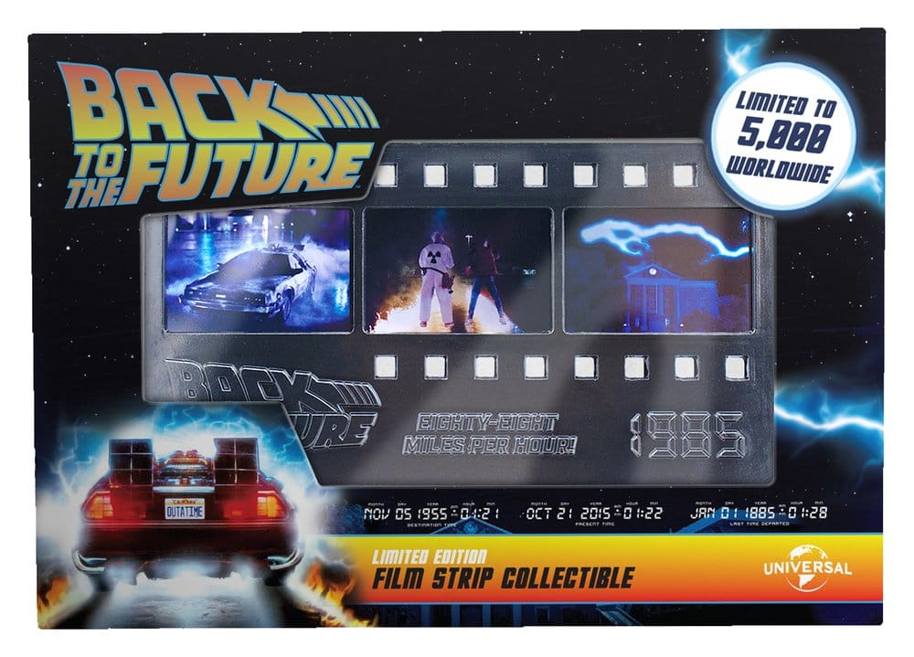 Back to the Future Ingot Metal Film Strip Collectible Limited Edition [4]