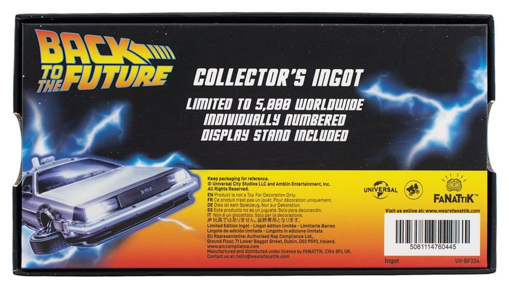 Back to the Future Ingot Stained Glass-Style Limited Edition [4]