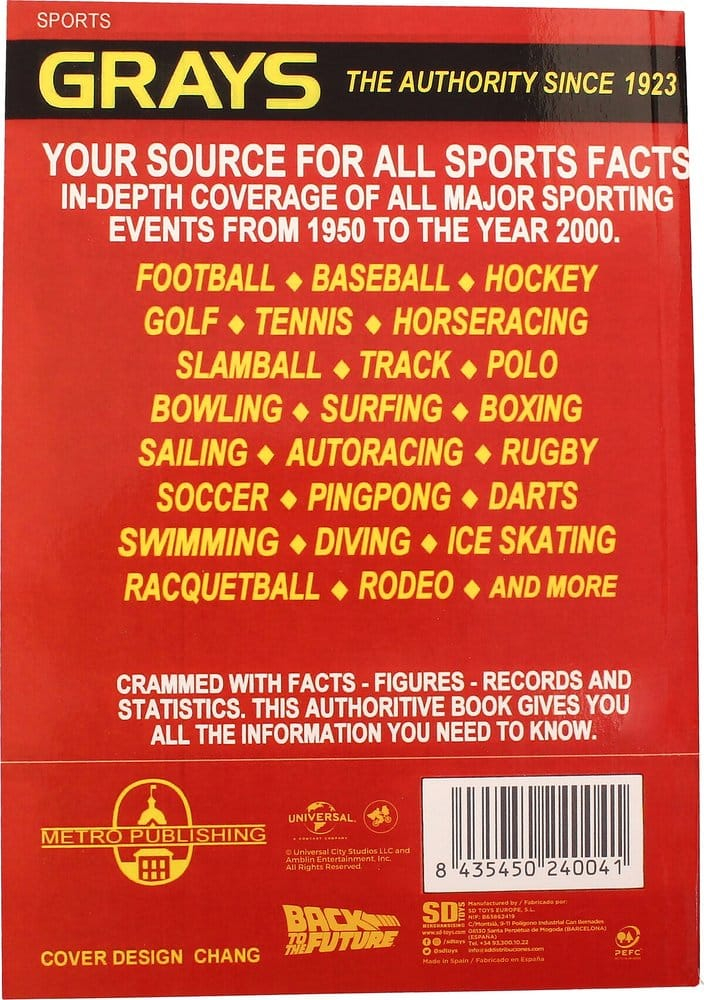 Back to the Future Premium Notebook Sports Almanac [6]