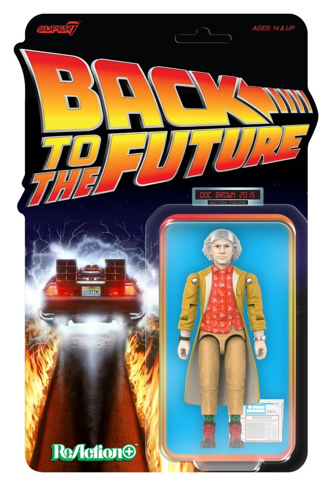 Back to the Future ReAction+ Action Figure Wave 02 Dr. Emmett Brown (2015) [3]