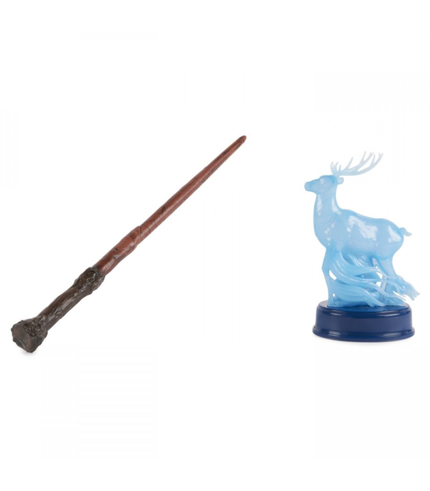 Bagheta Harry Potter cu Patronus Cerb Luminos 33 cm [4]
