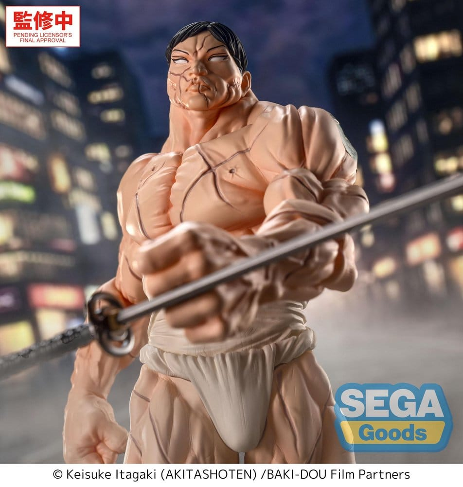Baki-Dou Luminasta PVC Figure Kaoru Hanayama 23 cm [4]
