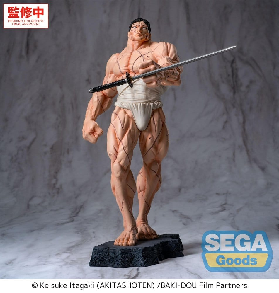Baki-Dou Luminasta PVC Figure Kaoru Hanayama 23 cm [6]