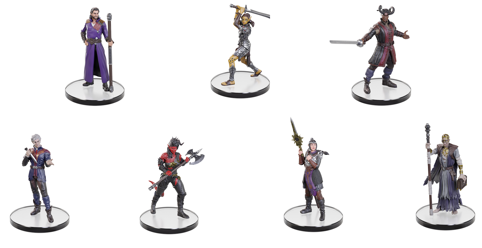 Baldur’s Gate 3 – Character Box B | Set 7 Miniaturi Pre-Pictate [2]