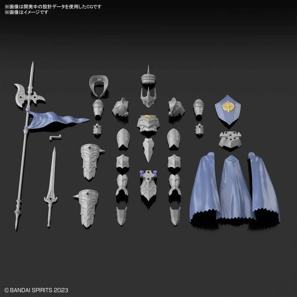 Bandai 30MF Class Up Armor Liber Commander – Kit armura si arme [2]