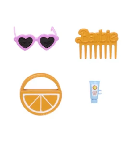 Barbie Dream Besties - Papusa Malibu la Plaja cu Accesorii [3]