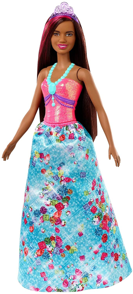 Barbie Dreamtopia - Papusa Printesa Bruneta cu Tiara [2]