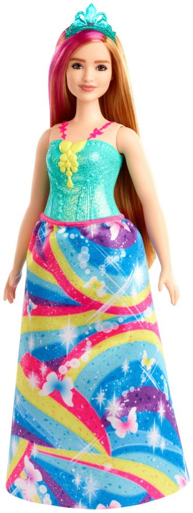 Barbie Dreamtopia - Papusa Printesa cu Coronita Albastra [2]