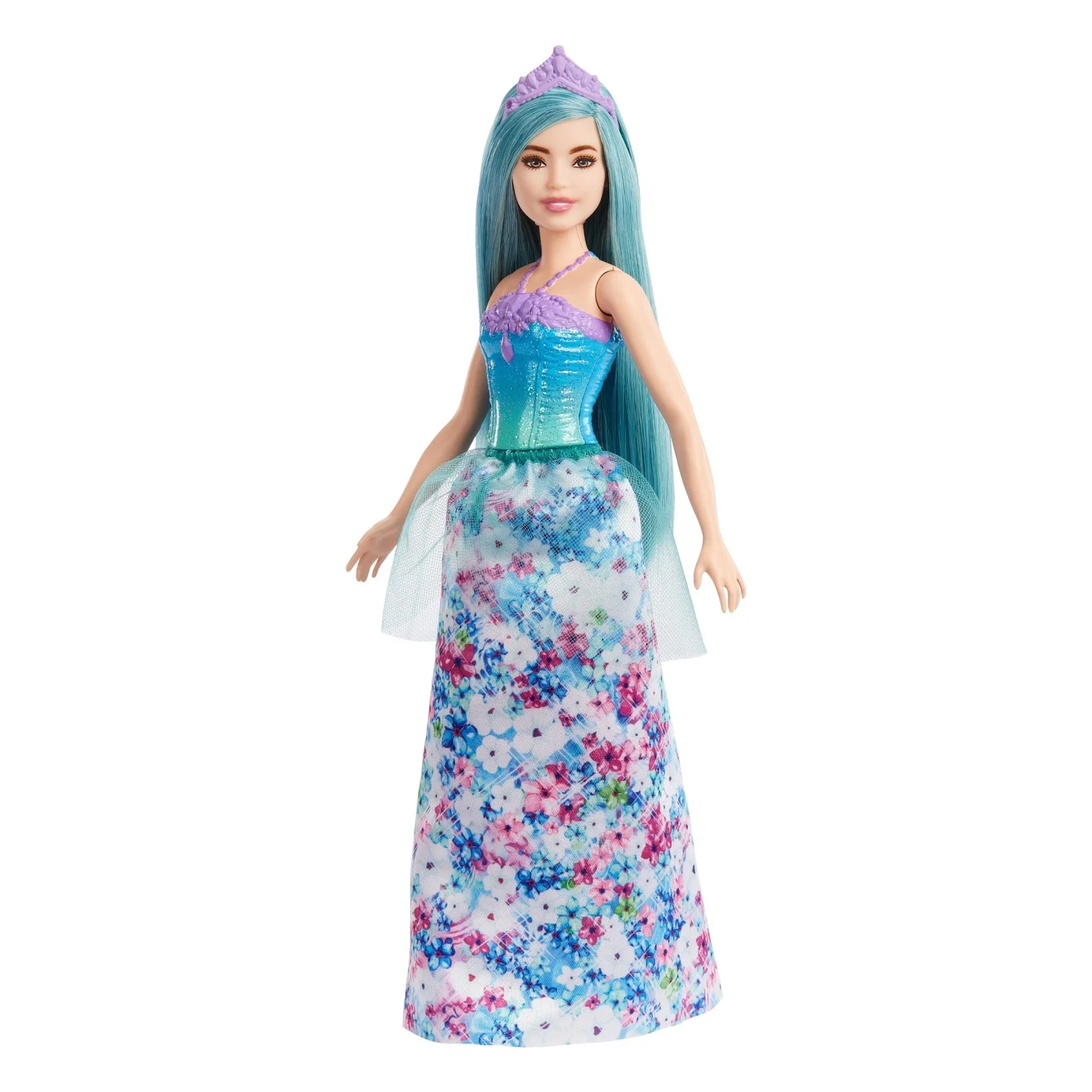 Barbie Dreamtopia - Papusa Printesa cu Par Albastru [3]