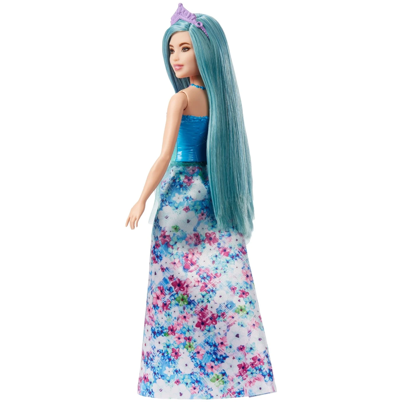 Barbie Dreamtopia - Papusa Printesa cu Par Albastru [6]