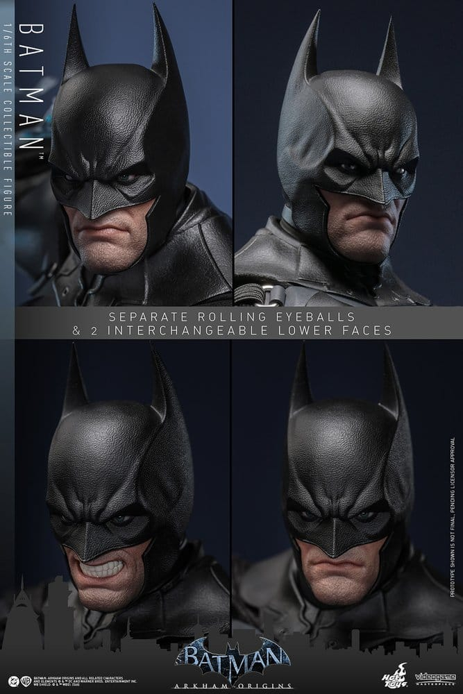Batman Arkham Origins Videogame Masterpiece Action Figure 1/6 Batman 33 cm [23]