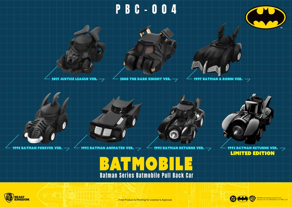 Batman Pull Back Cars Blind Box 6-Pack [4]
