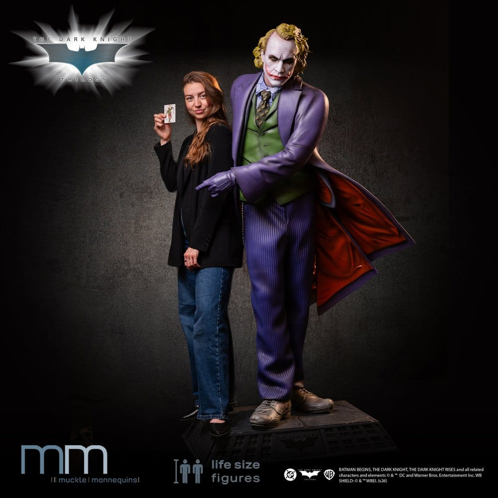 Batman The Dark Knight Life-Size Statue Joker 200 cm [4]