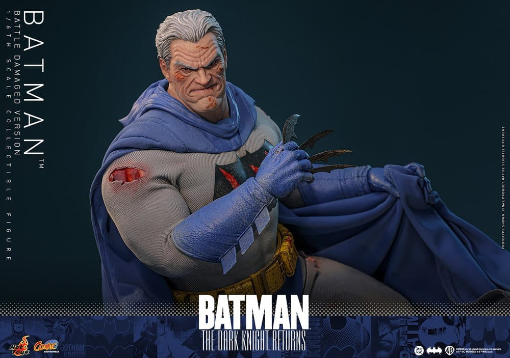 Batman: The Dark Knight Returns Comic Masterpiece Action Figure 1/6 Batman (Battle Damaged Version) 32 cm [7]