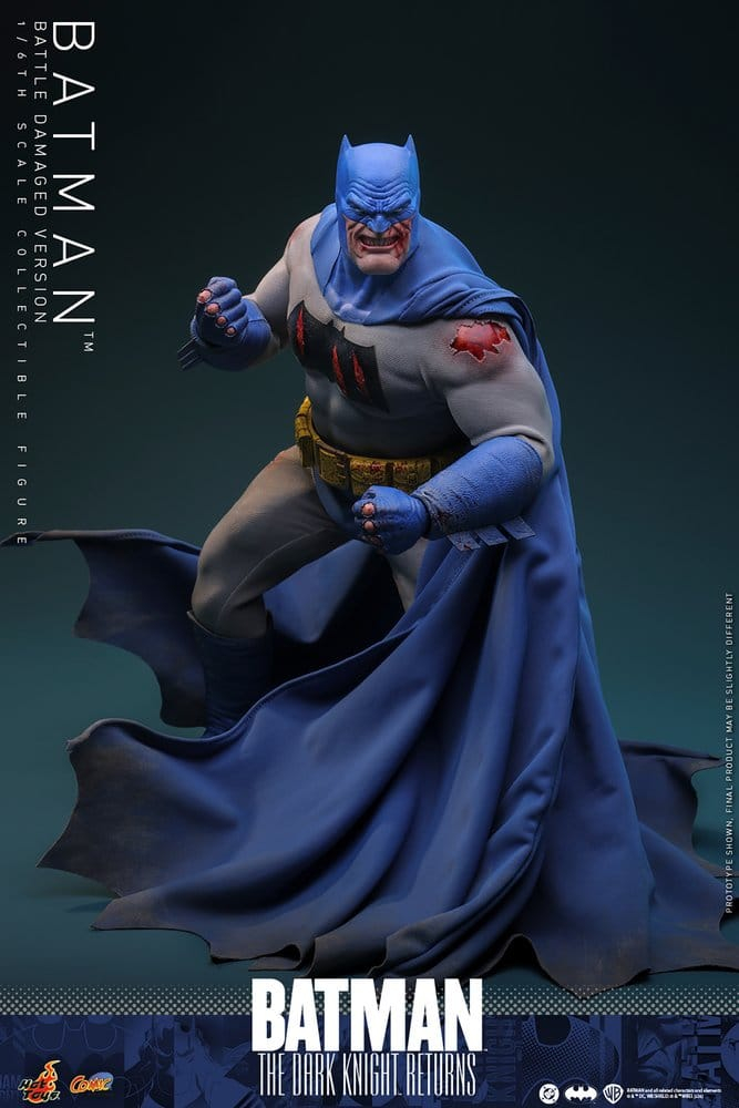 Batman: The Dark Knight Returns Comic Masterpiece Action Figure 1/6 Batman (Battle Damaged Version) 32 cm [16]