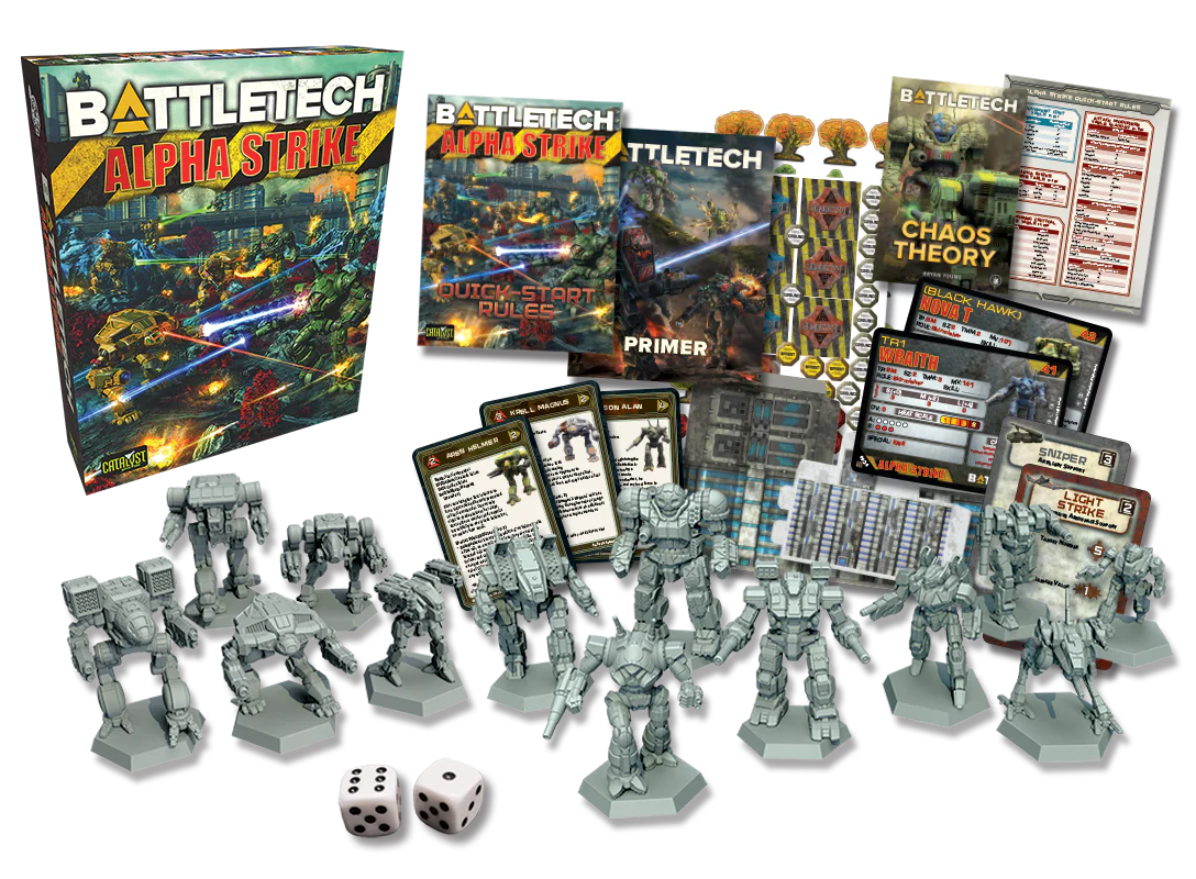 BattleTech Alpha Strike Box Set – set miniaturi complet cu reguli, carti si teren [2]
