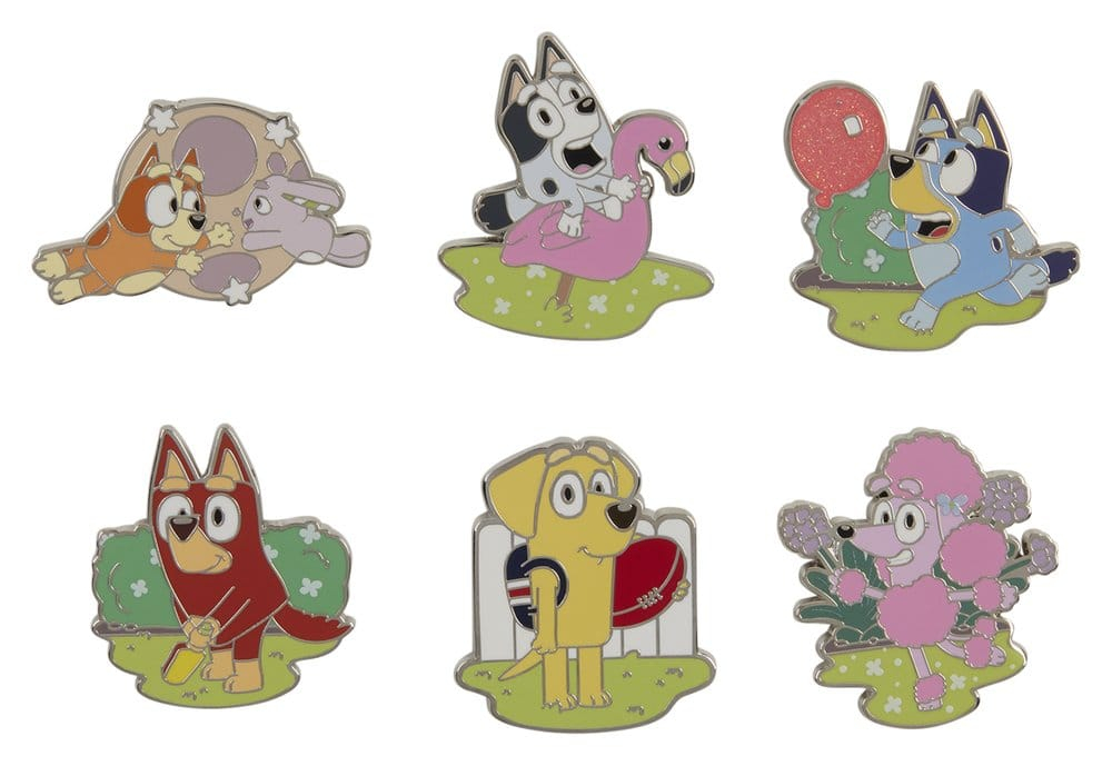 BBC by Loungefly Enamel Pins Bluey Characters Blind Display (12) [2]