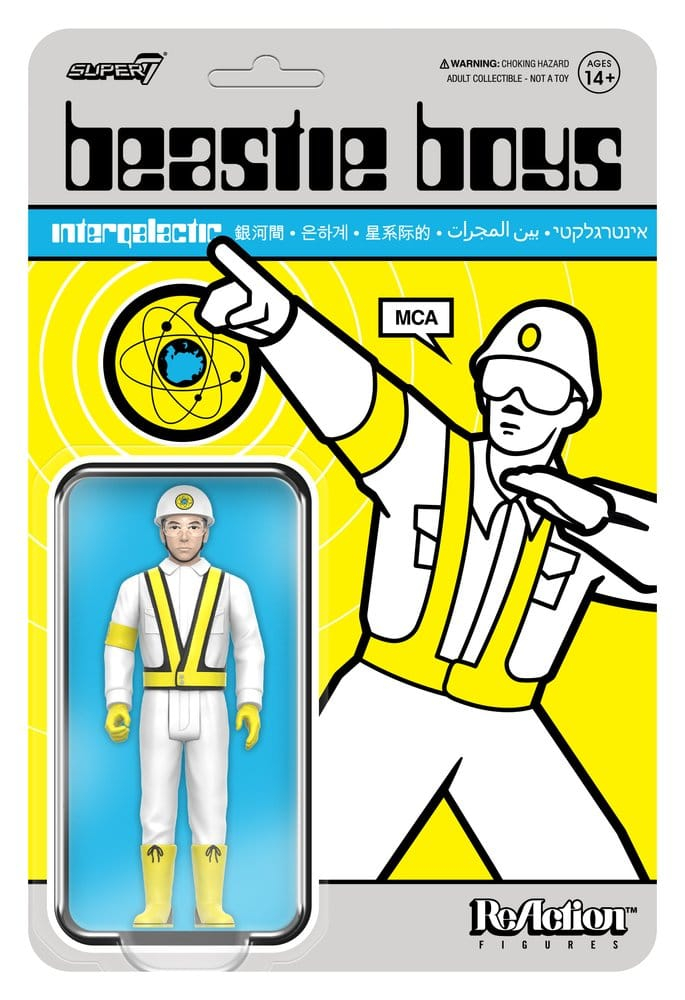 Beastie Boys ReAction Action Figure Wave 04 MCA (Intergalactic Crossing Guard) [2]