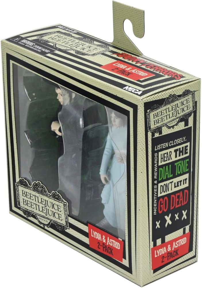 Beetlejuice Toony Terrors Lydia & Astrid 2-Pack (15 cm) [2]