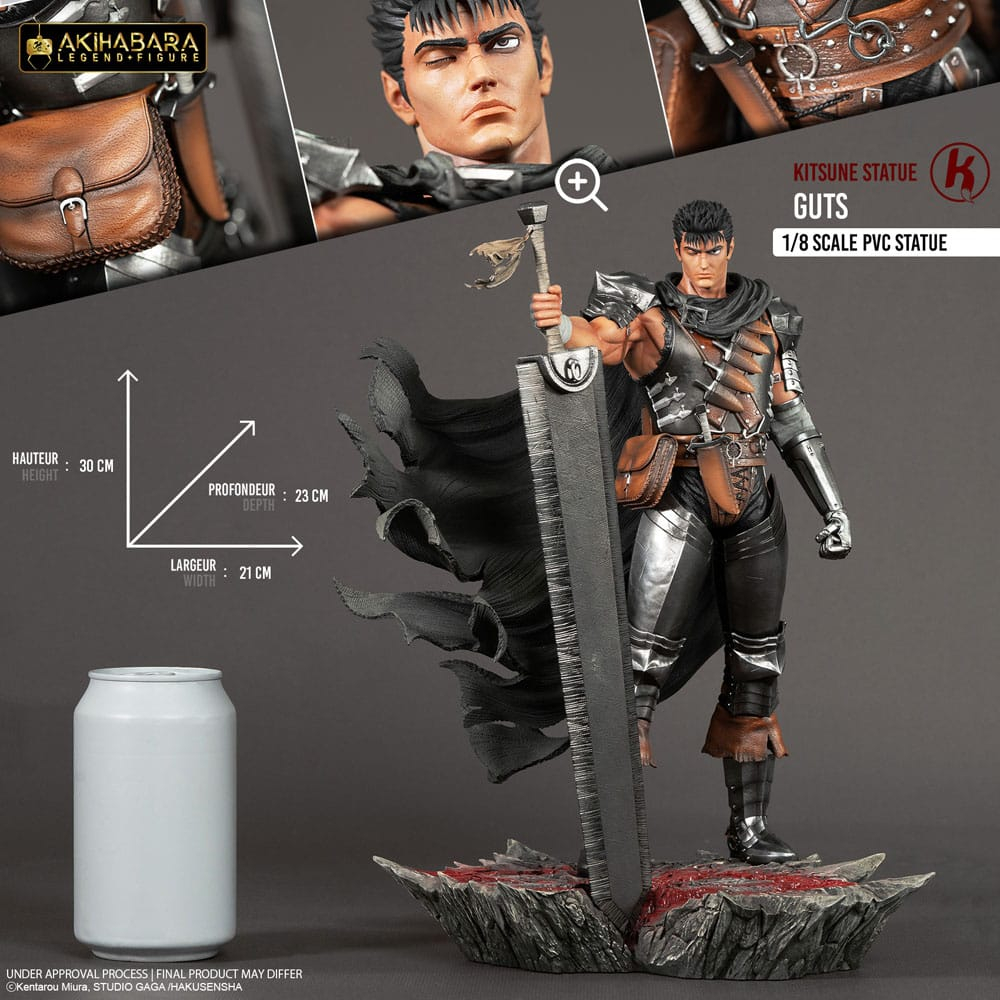 Berserk Akihabara Legend Figure PVC Statue 1/8 Guts 30 cm [14]