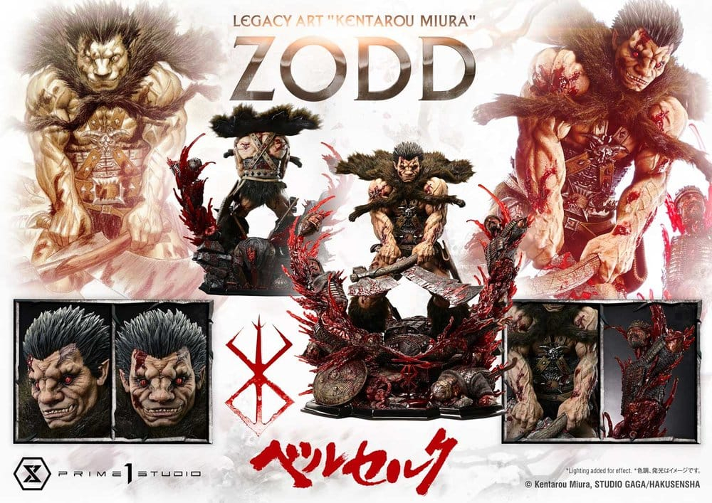 Berserk Legacy Art "Kentarou Miura" Statue 1/4 Zodd 88 cm [4]