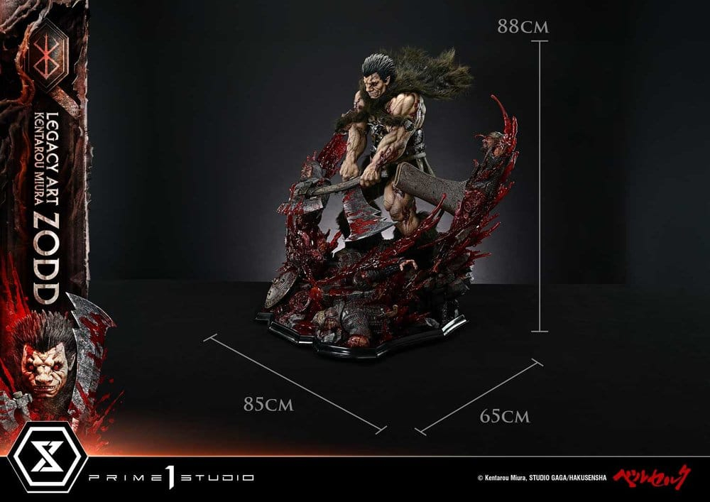 Berserk Legacy Art "Kentarou Miura" Statue 1/4 Zodd 88 cm [6]