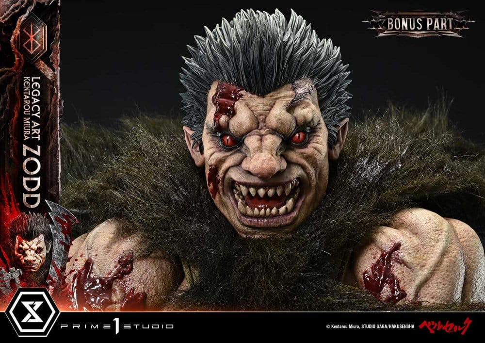 Berserk Legacy Art "Kentarou Miura" Statue 1/4 Zodd DX Bonus Version 88 cm [6]