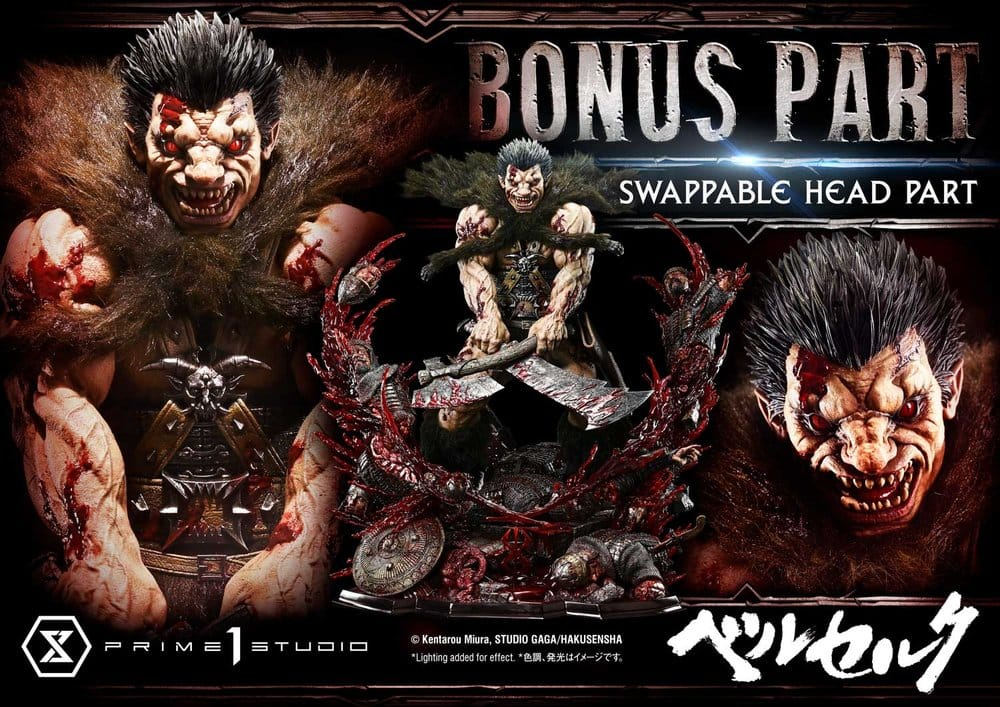 Berserk Legacy Art "Kentarou Miura" Statue 1/4 Zodd DX Bonus Version 88 cm [2]