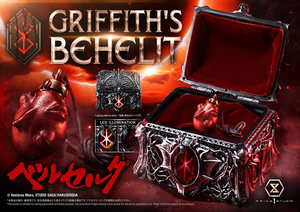 Berserk Life Scale Statue Griffith's Behelit 6 cm [2]